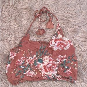 Billabong floral tank